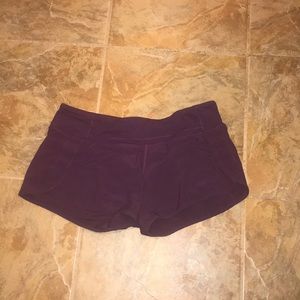Lululemon speed up shorts 4 inches
